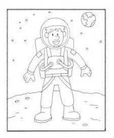 Как нарисовать космонавта поэтапно карандашом