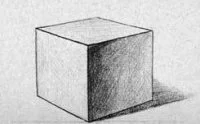 Как нарисовать куб поэтапно карандашом