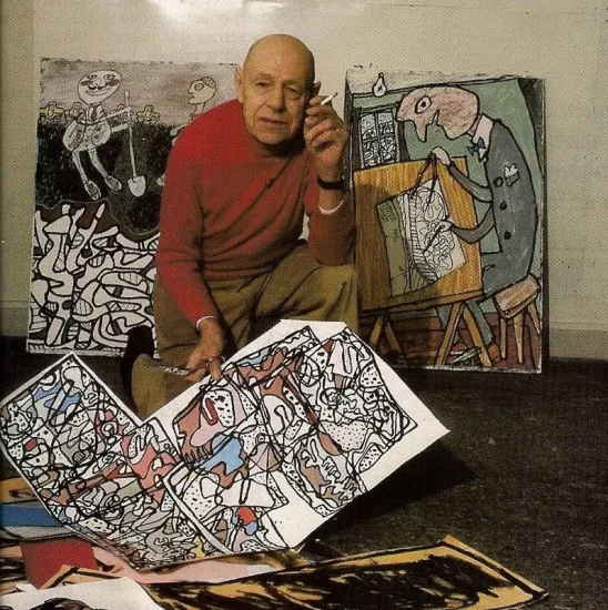 Жан Дубюффе (художник) - краткая биография
