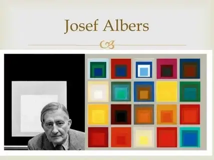 Жозеф Альберс (художник) - краткая биография